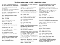 SEO glossary